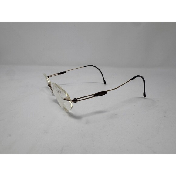 Silhouette M7374 6053 Rimless Eyeglass Frames Gold 19-35-135 Austria Authentic main image 7